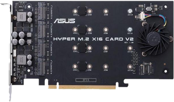 ASUS Hyper M.2 X16 Card V2